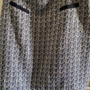 Talbot’s Blue Tweed Pencil Skirt